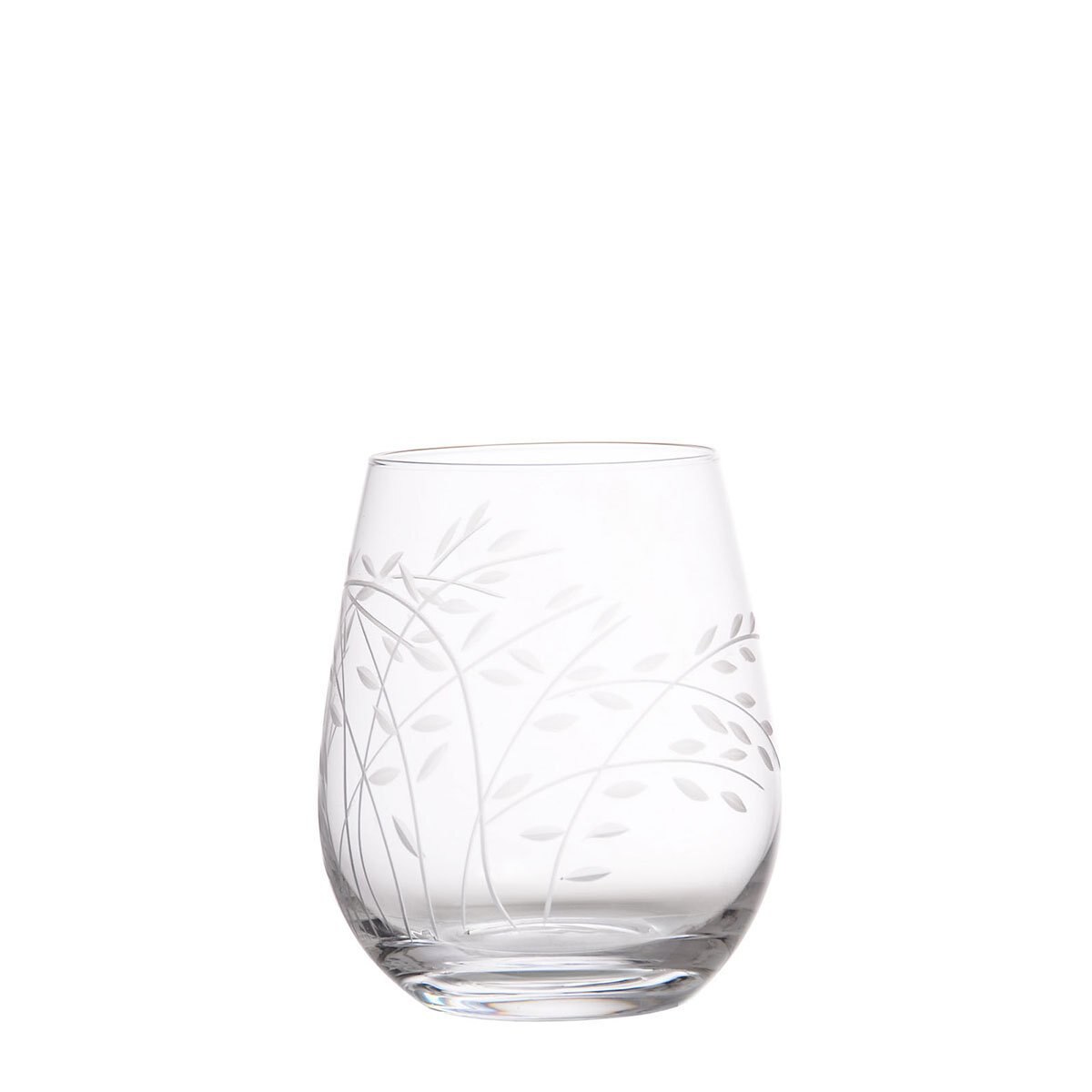 Set de 4 Vasos Pequeños Vidrio con Plantas Samyo