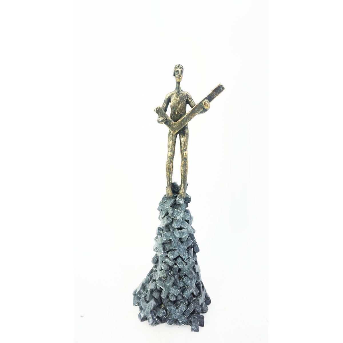 Figura Decorativa Humano Montaña Abstracto Poliresina Sears México