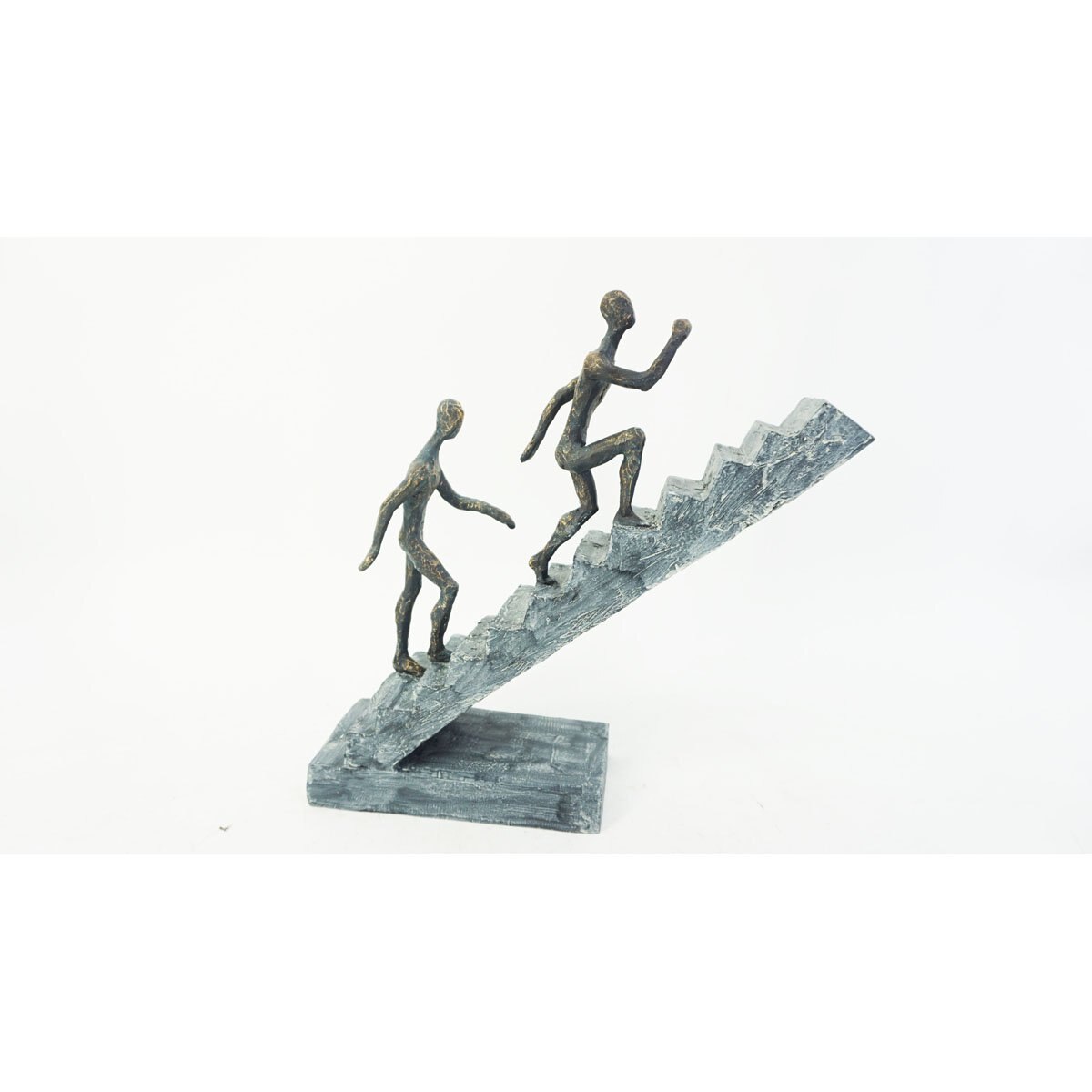 Figura Decorativa Humano Escalera Abstracto Poliresina Sears México