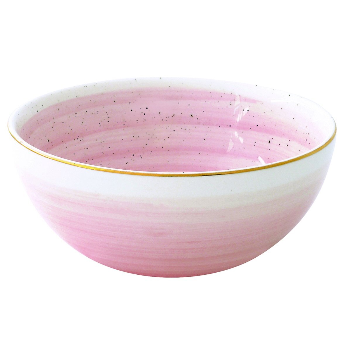 Bowl Artesanal Porcelana 15 Cm Rosa Easy Life