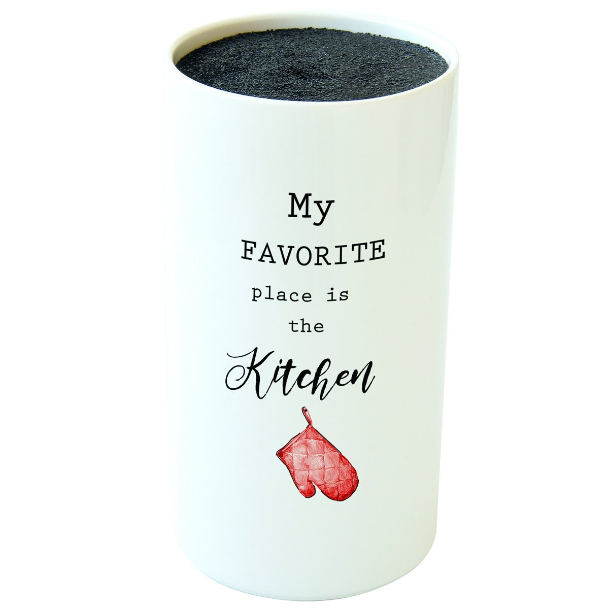 Porta Cuchillos Porcelana 11X20 Cm Easy Life