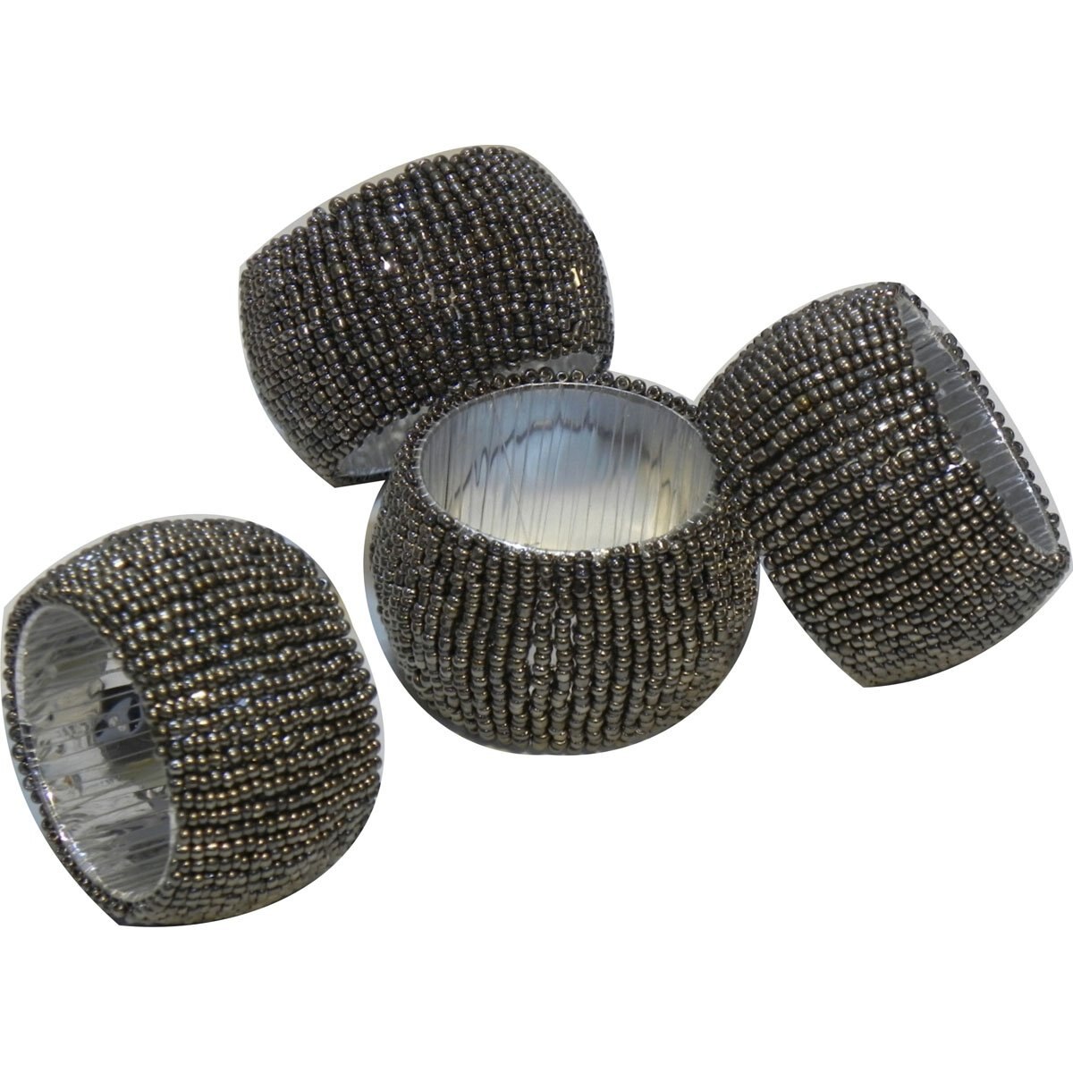 Set de 4 Anillos para Servilletas con Piedras Deco