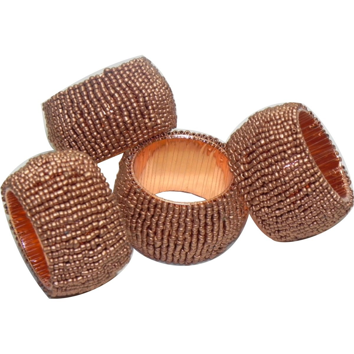 Set de 4 Anillos para Servilletas con Piedras Deco