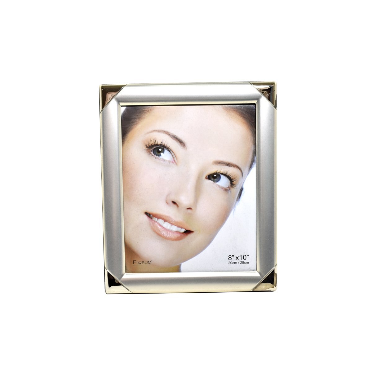 Portarretrato Mate/brillante Plata 8X10 Quadrum