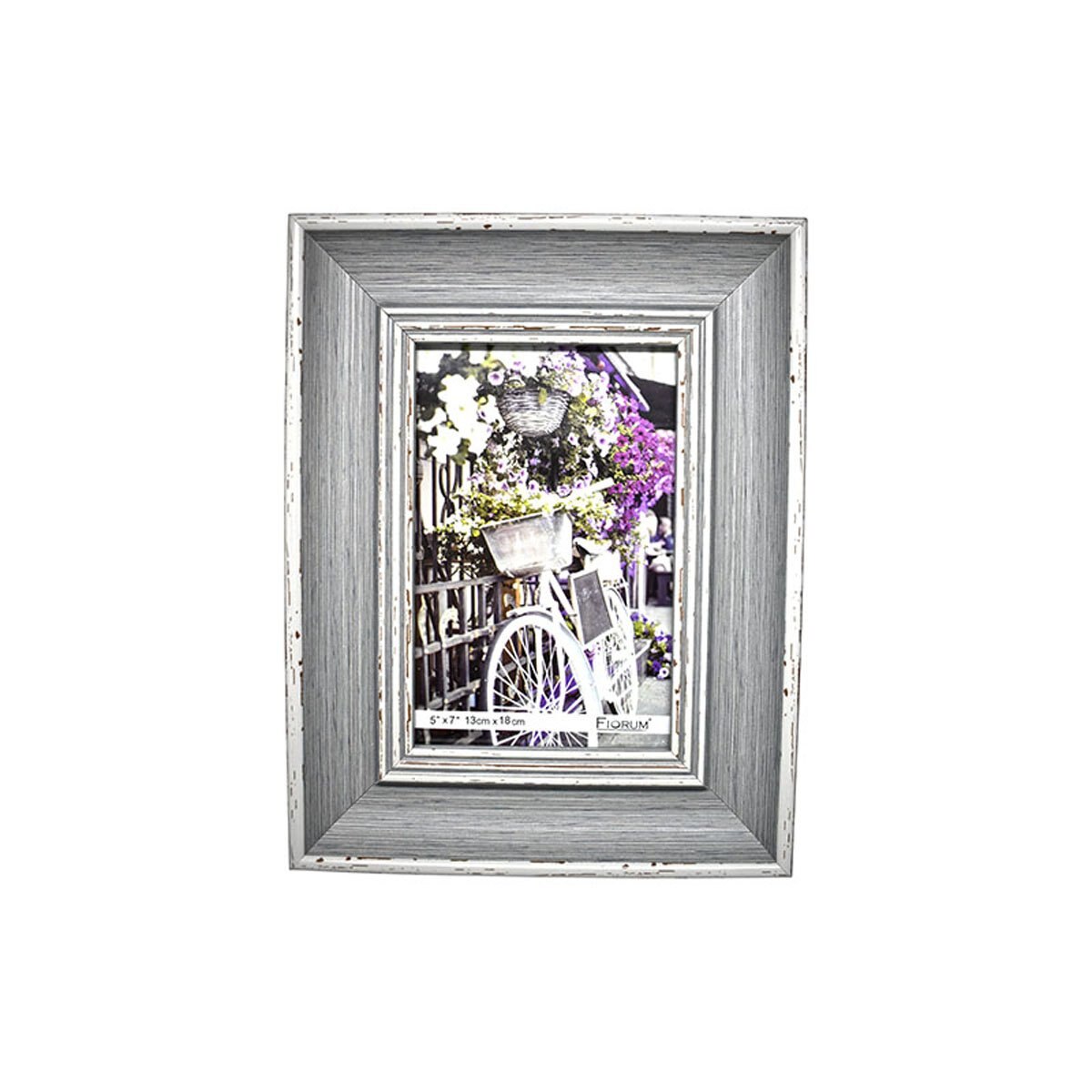 Portarretrato Tipo Madera Gris 5X7 Quadrum