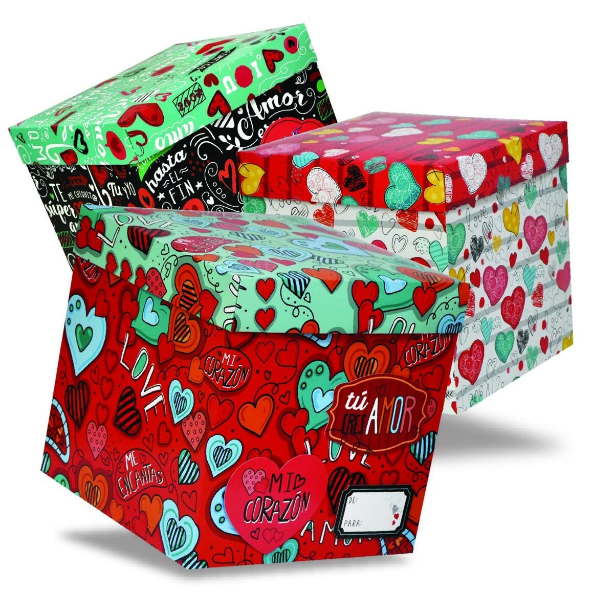 Caja Amor 30 X 30 Explo World