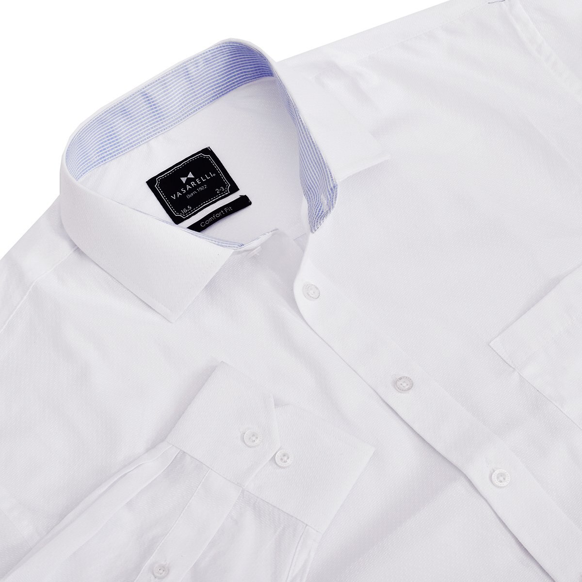 Camisa de Vestir Colo Blanco Vasarelli