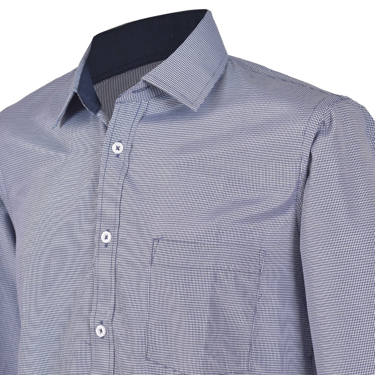Camisa de Vestir Colo Azul Vasarelli