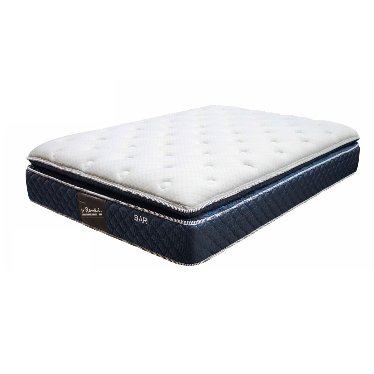Juego Matrimonial Bari Pillow Top Vittorio Benzi