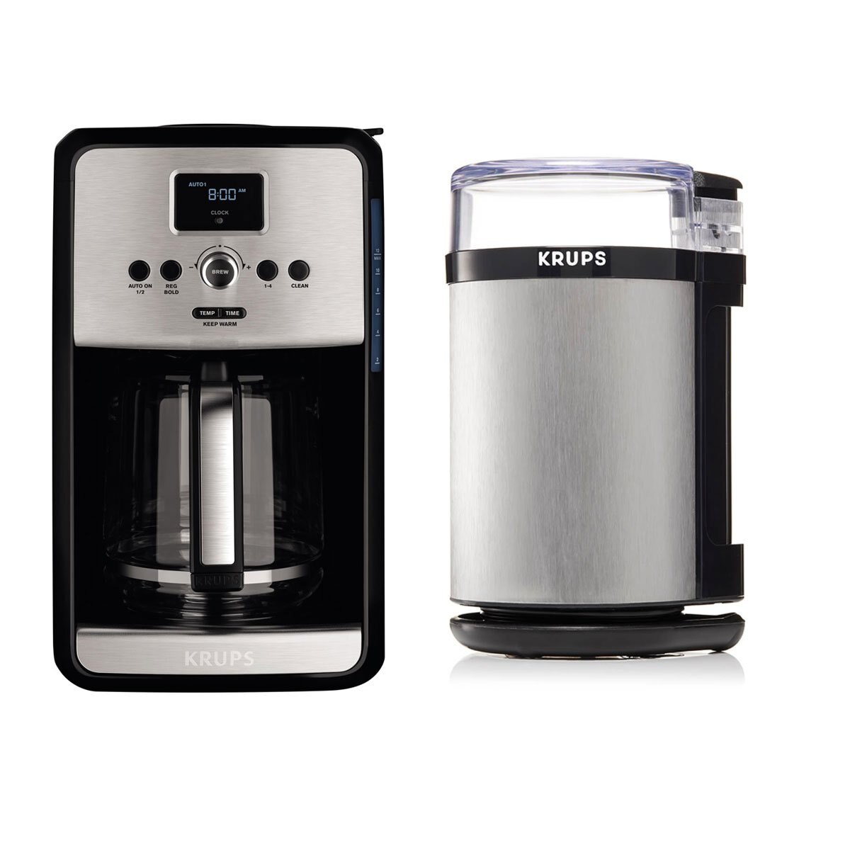 Paquete Cafetera y Molino para Café Krups