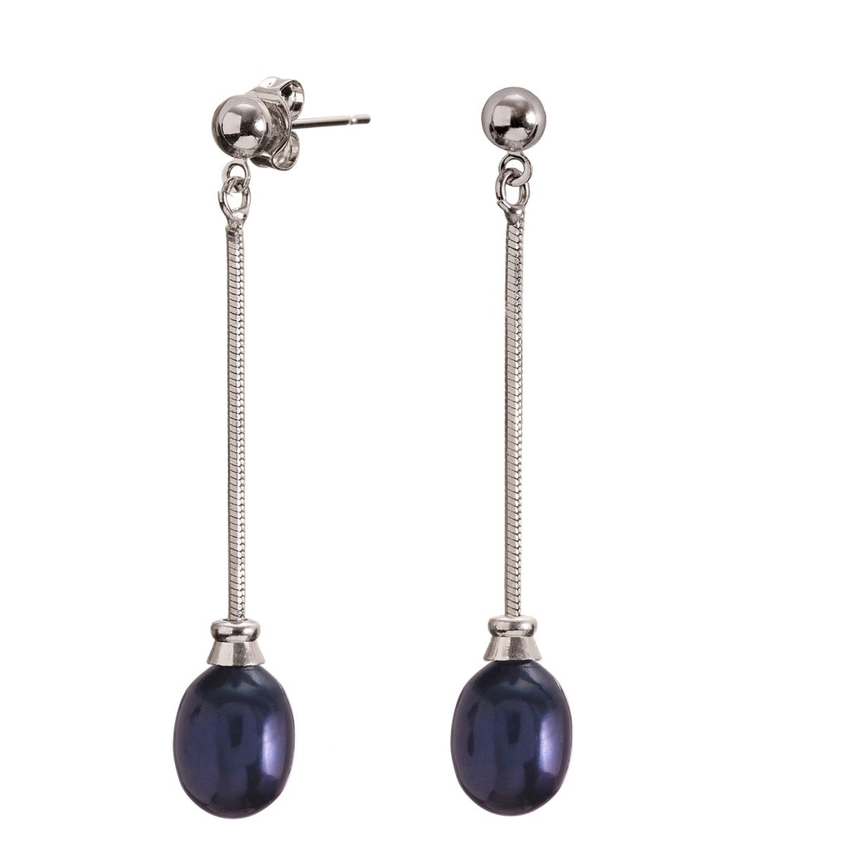 Aretes con Perla de Color Sidney