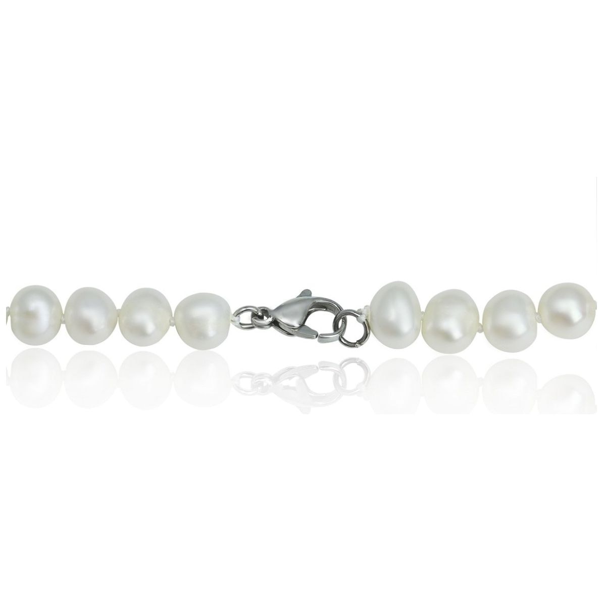 Collar de Perlas 40Cm X 6Mm Blanco Sidney