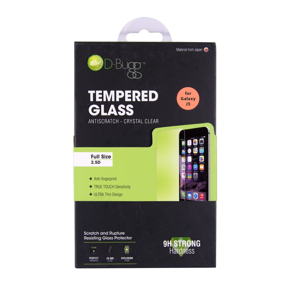 Cristal Antiscratch Galaxy J5 Tgassamj5 Transparente D-Bugg