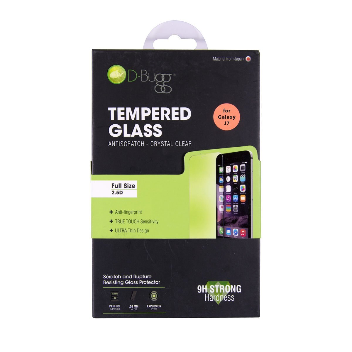 Cristal Antiscratch Galaxy J7 Tgassamj7 Transparente D-Bugg