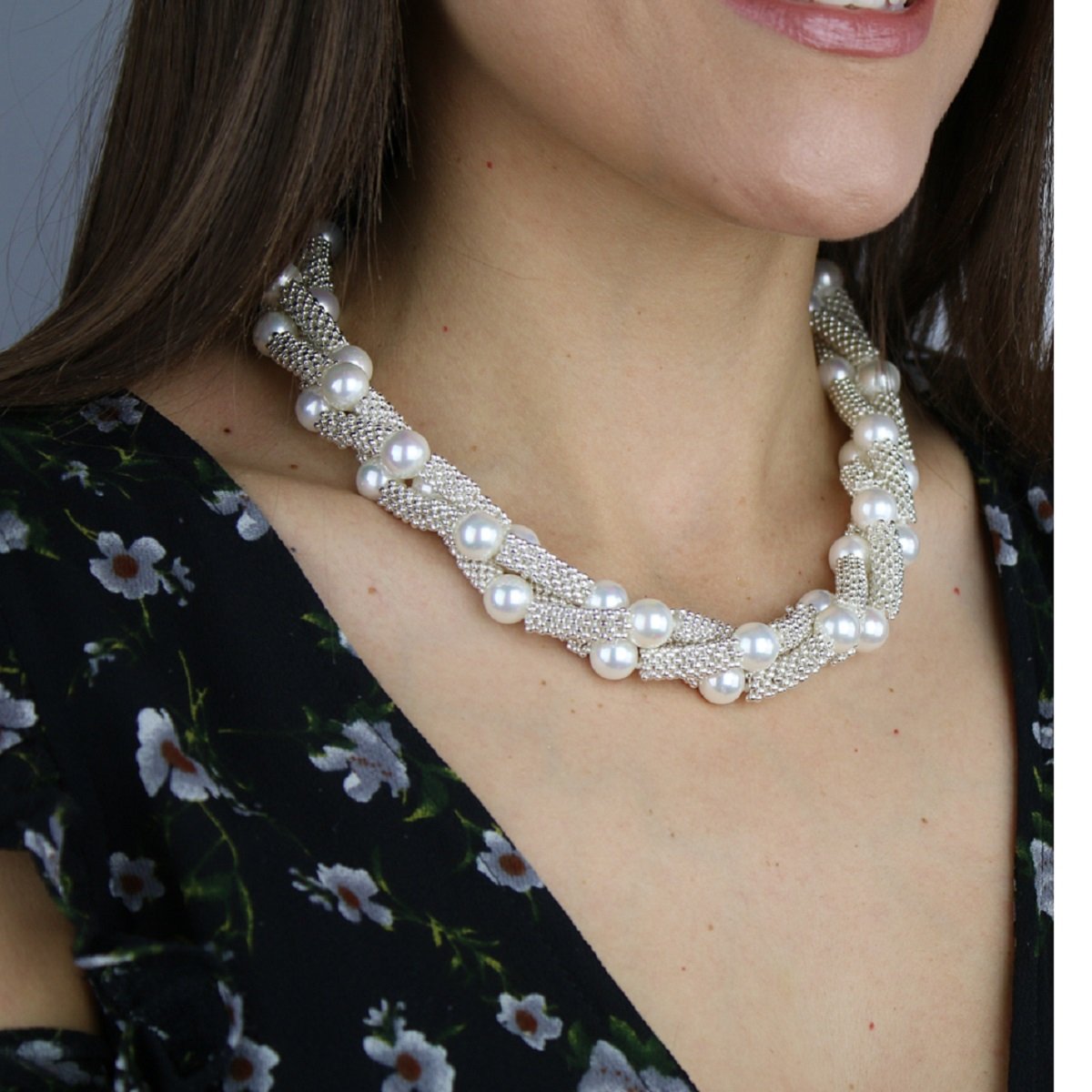Collar con Perlas Divididas Sidney