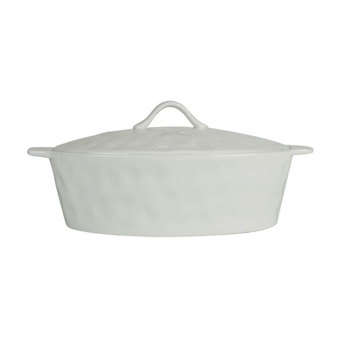 Cacerola Blanca con Tapa 1.5 Qt Blue Harbor