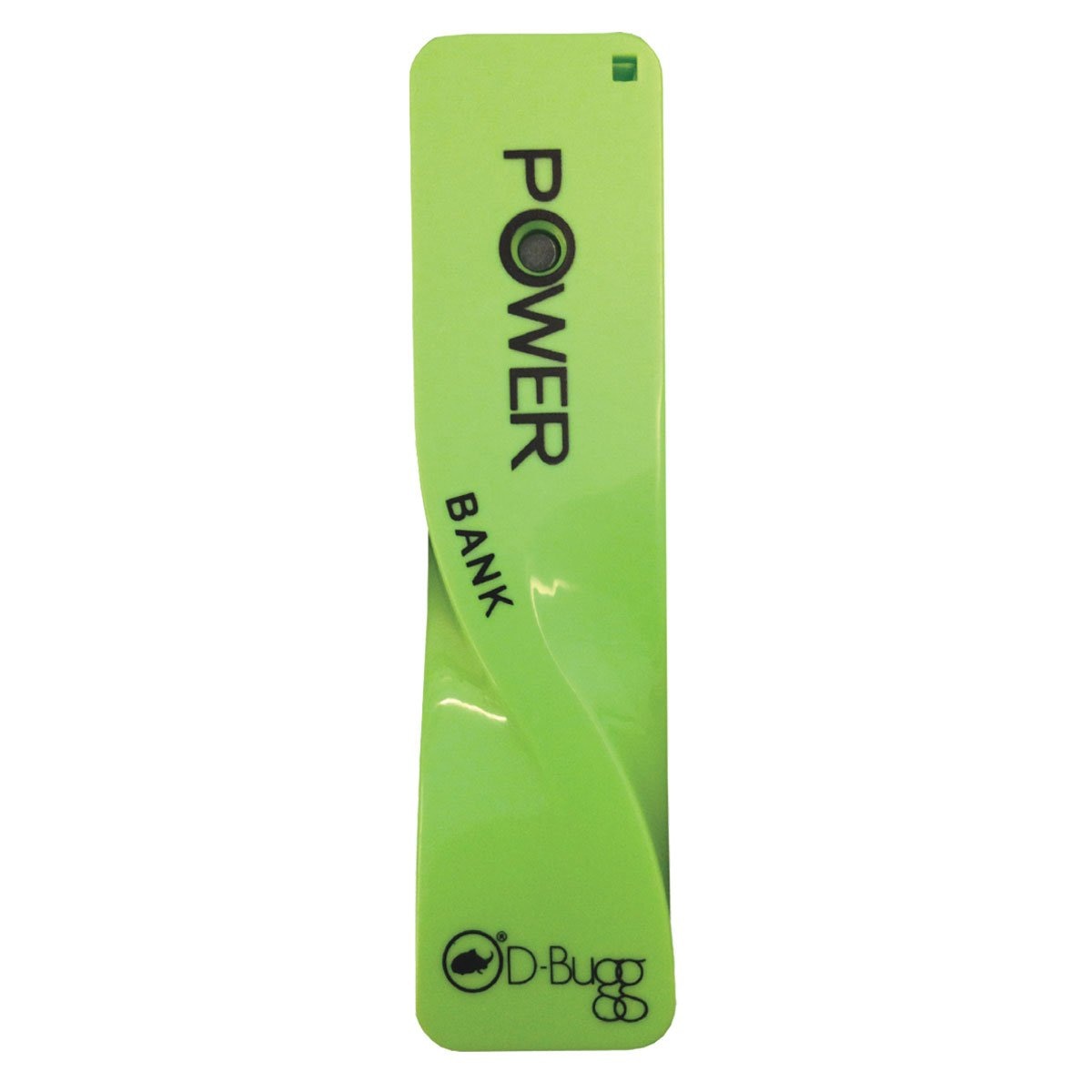 Batería Portátil 2600Mah Verde D-Bugg