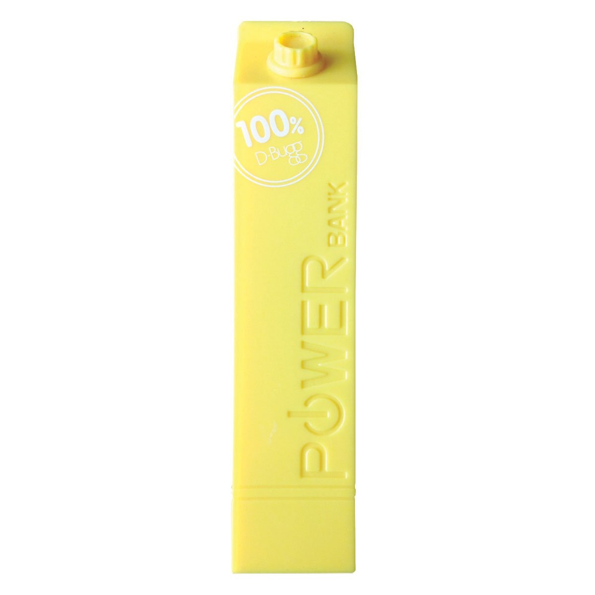 Power Bank Portátil 2600Mah Amarillo D-Bugg