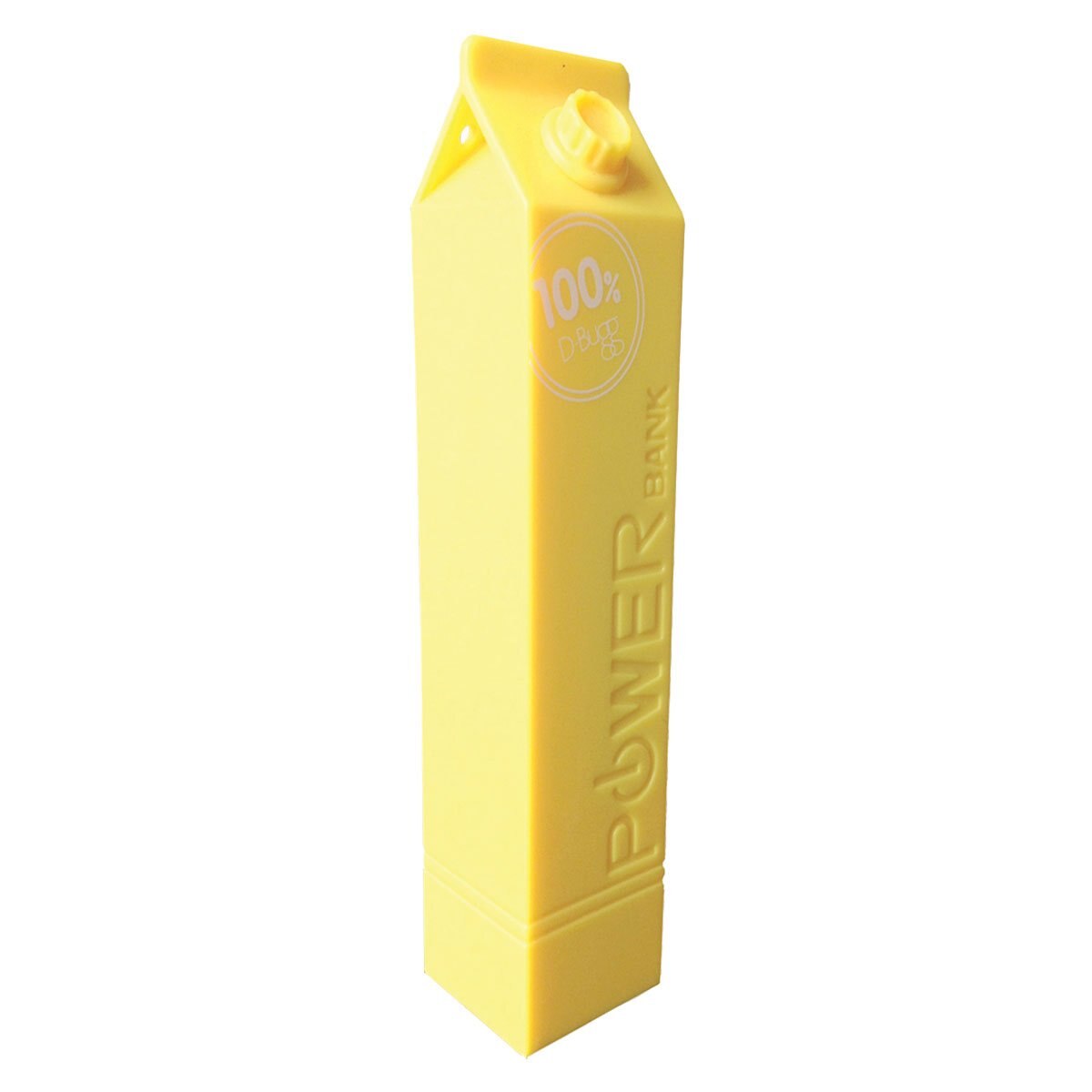 Power Bank Portátil 2600Mah Amarillo D-Bugg