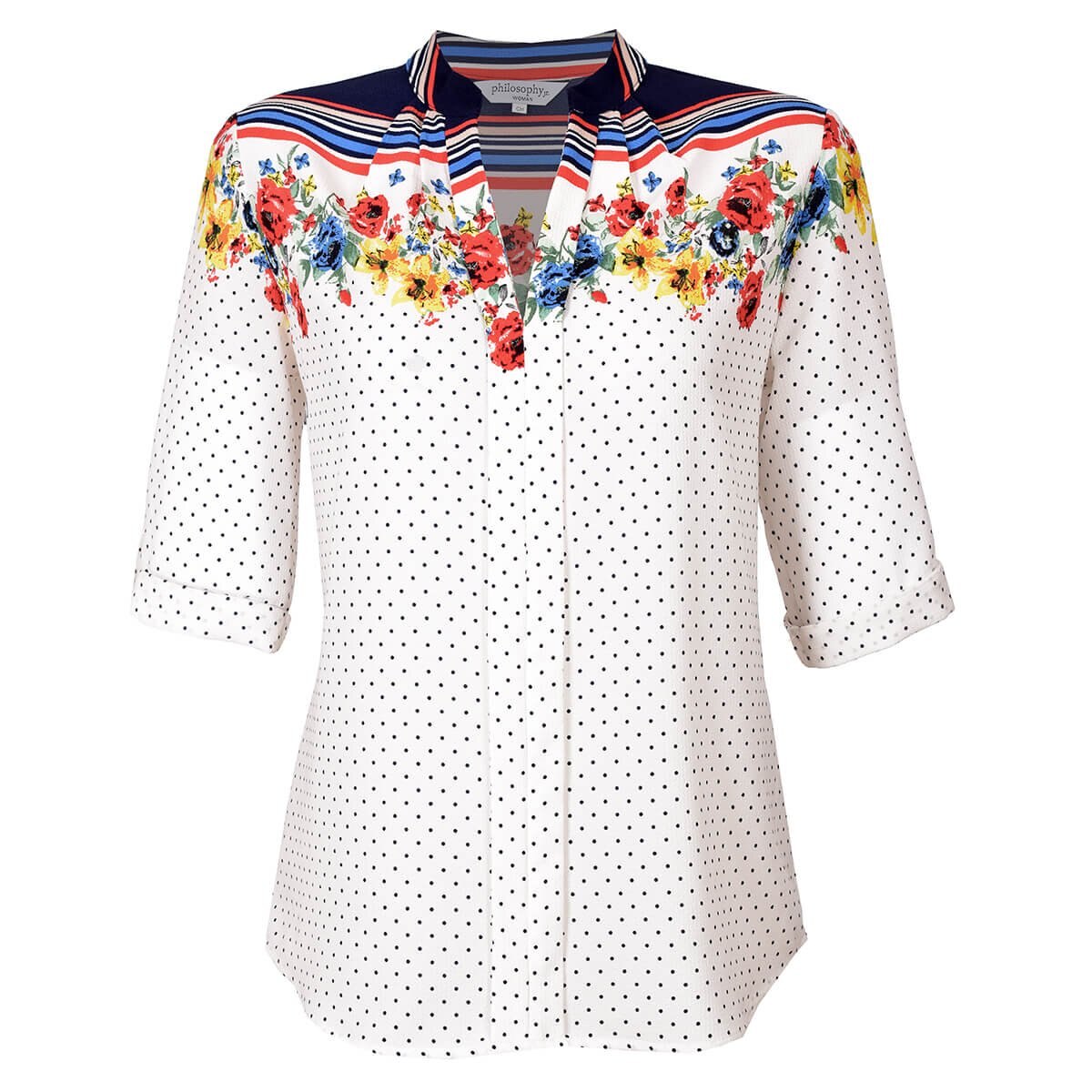 Blusa Estampada Philosophy Jr. Woman