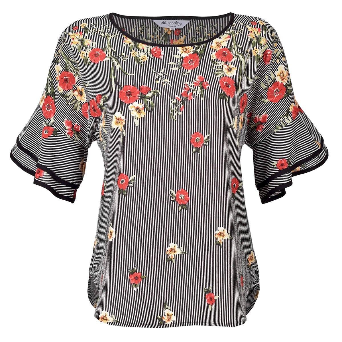 Blusa Manga Acampanada Philosophy Jr. Woman