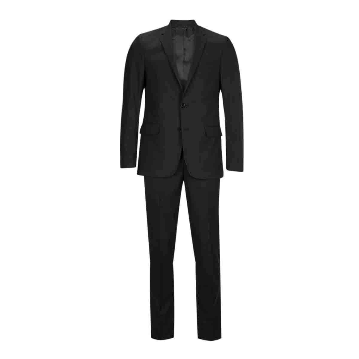 Traje Intermezzo Color Negro Carlo Corinto