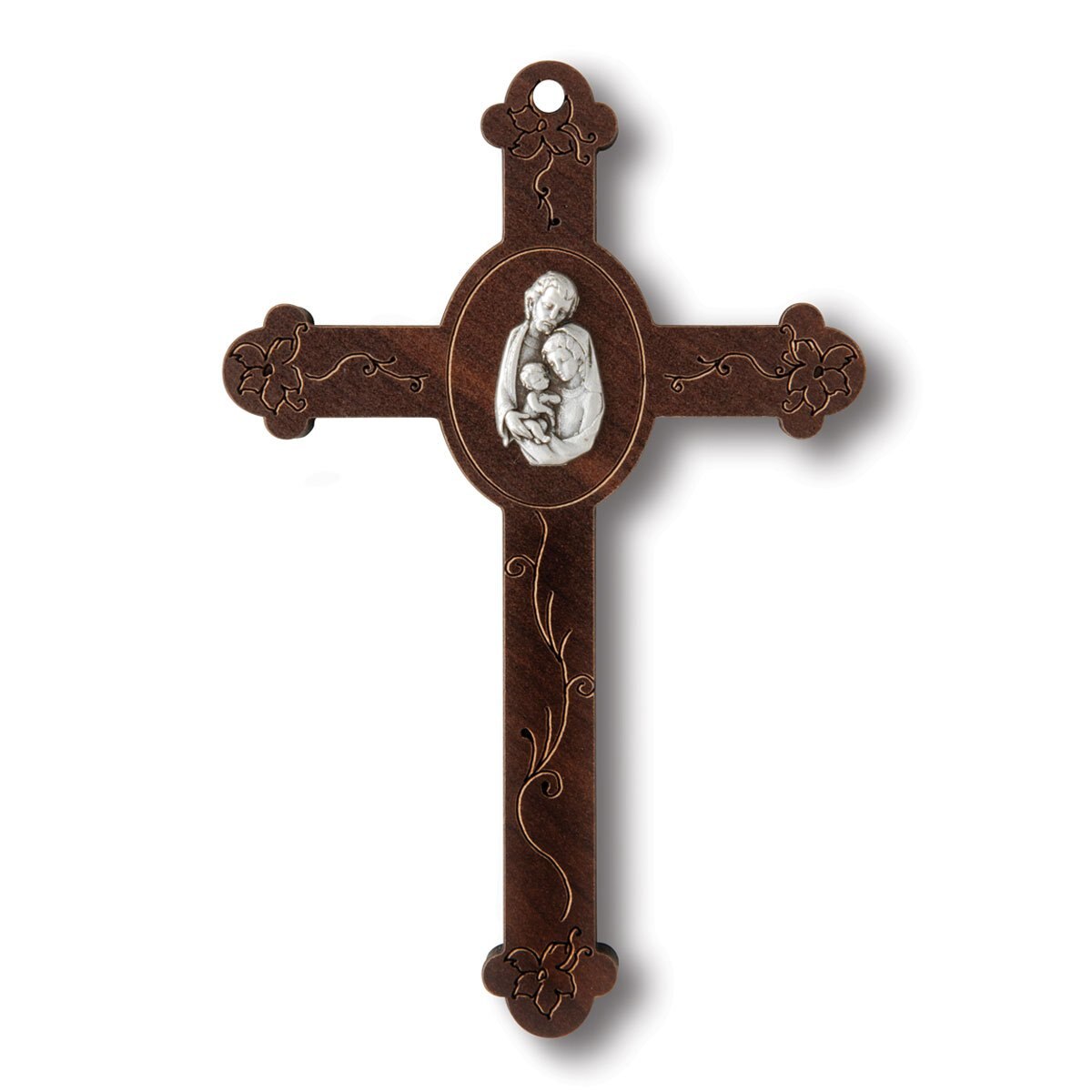 Cruz Placa Italiana 10Cm Estampa Italiana