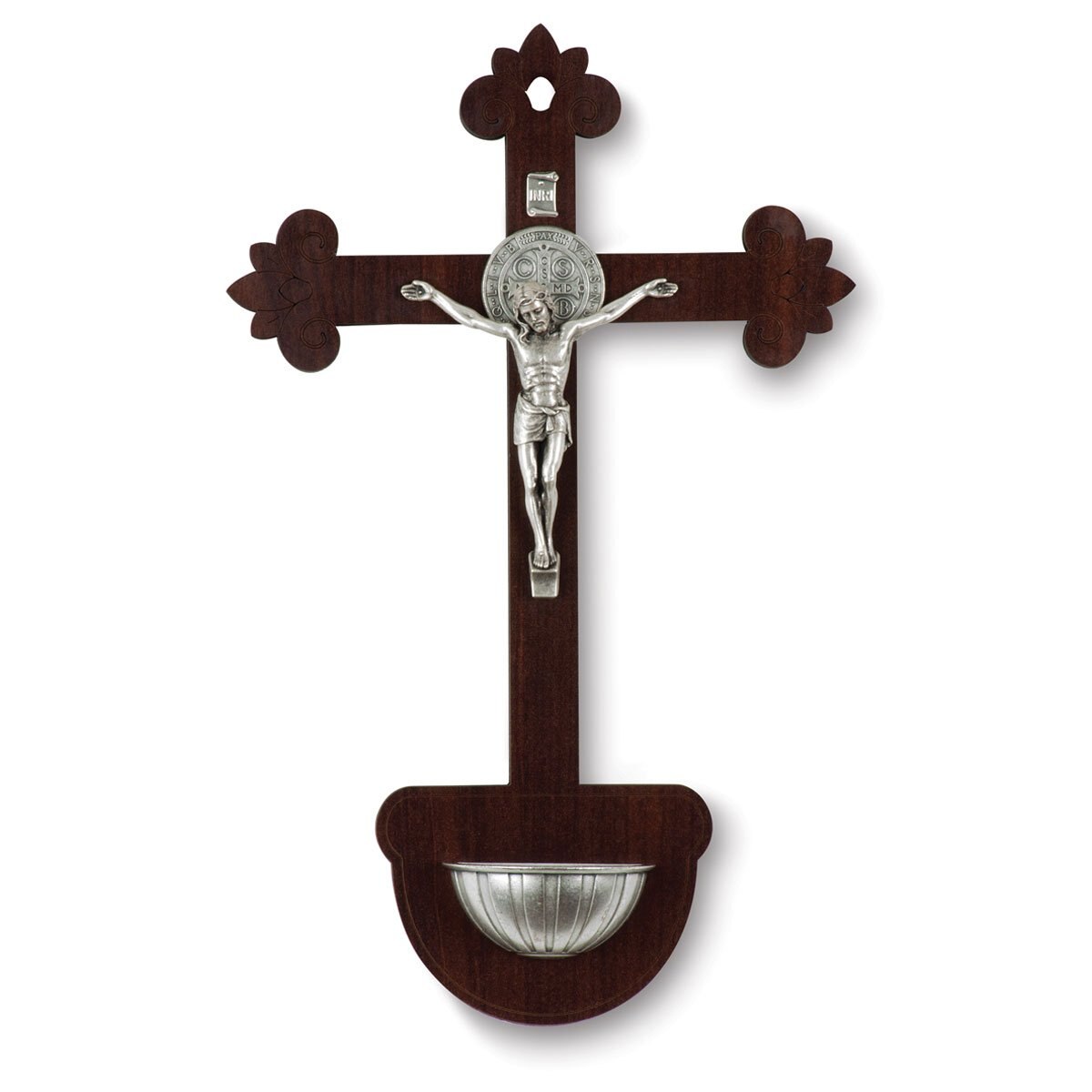 Pila Crucifijo 24Cm Estampa Italiana