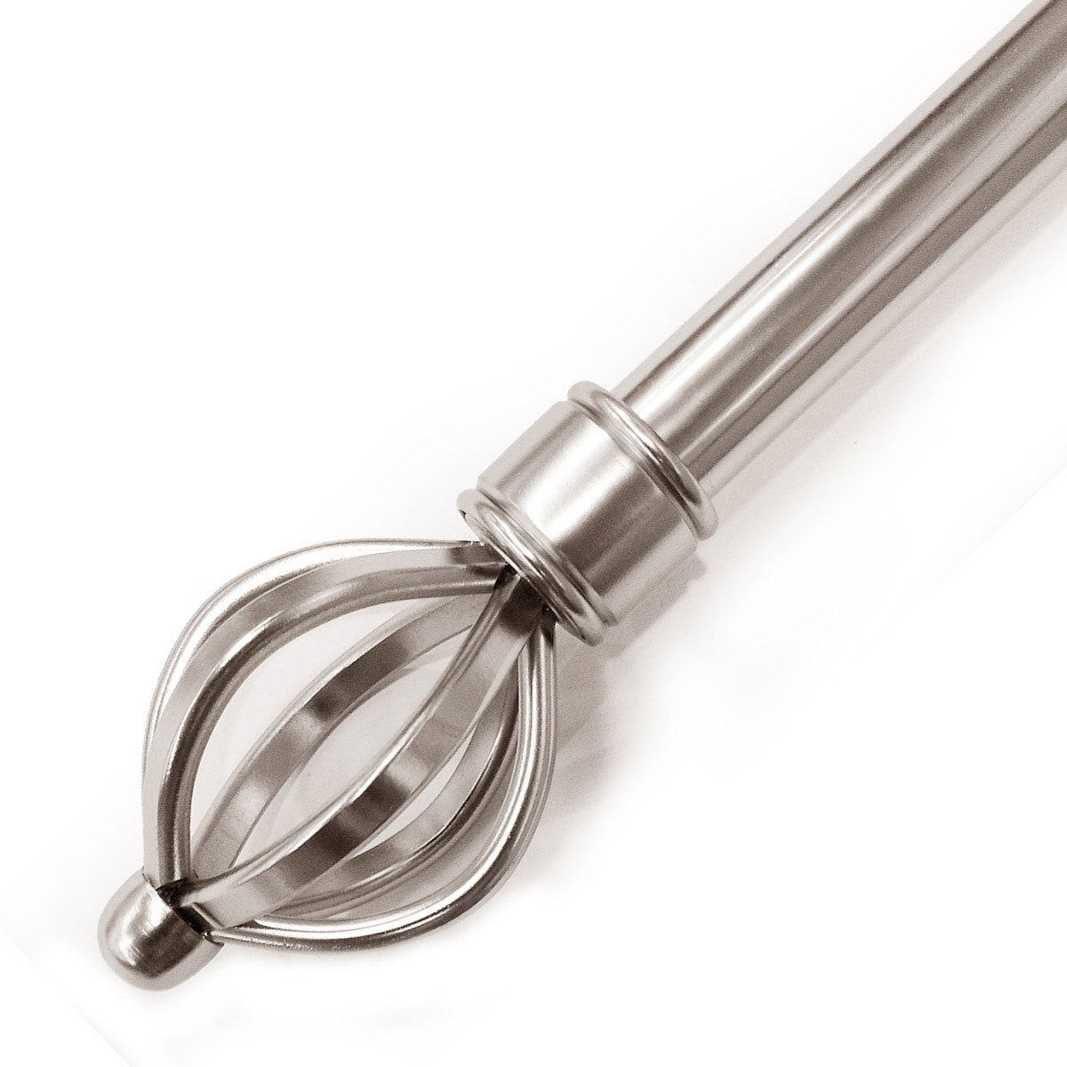 Cortinero Coordinado Cageball Plata 1.6 Cm 0.71-1.22 Levolor