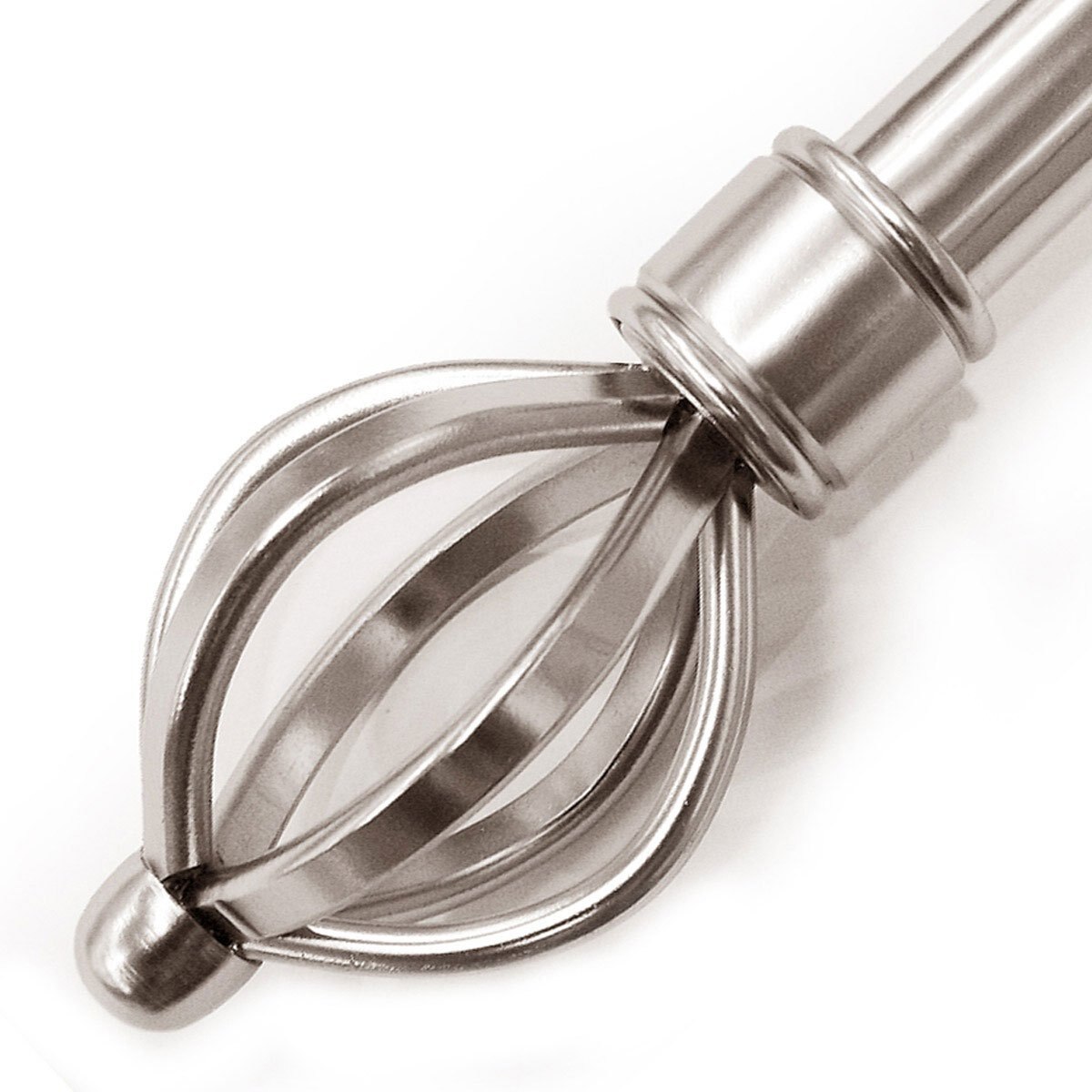 Cortinero Coordinado Cageball Plata 1.6 Cm 0.71-1.22 Levolor