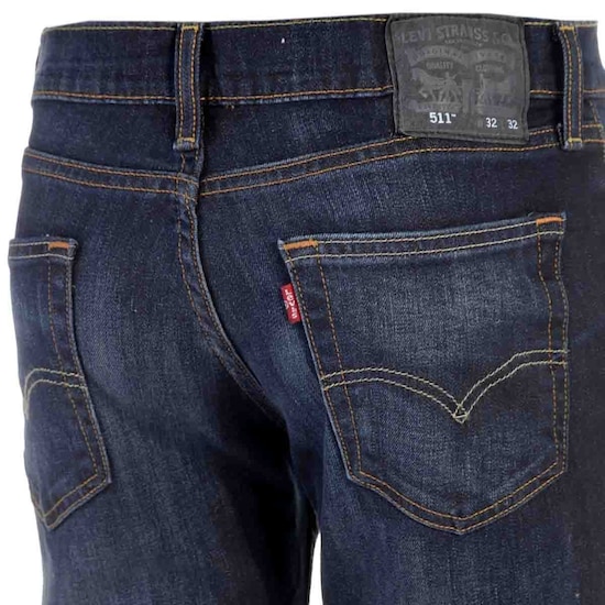 Porque minusválido El sendero Levi's 511 Slim Fit Jeans Modelo Elo45111390 Talla Plus para Hombre