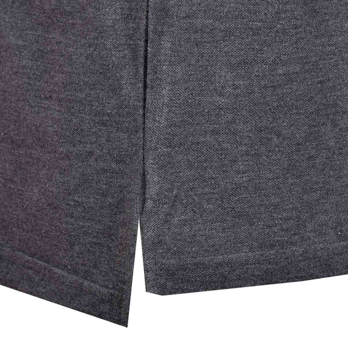 Playera Polo Manga Corta Jaspe Negro Polo Club