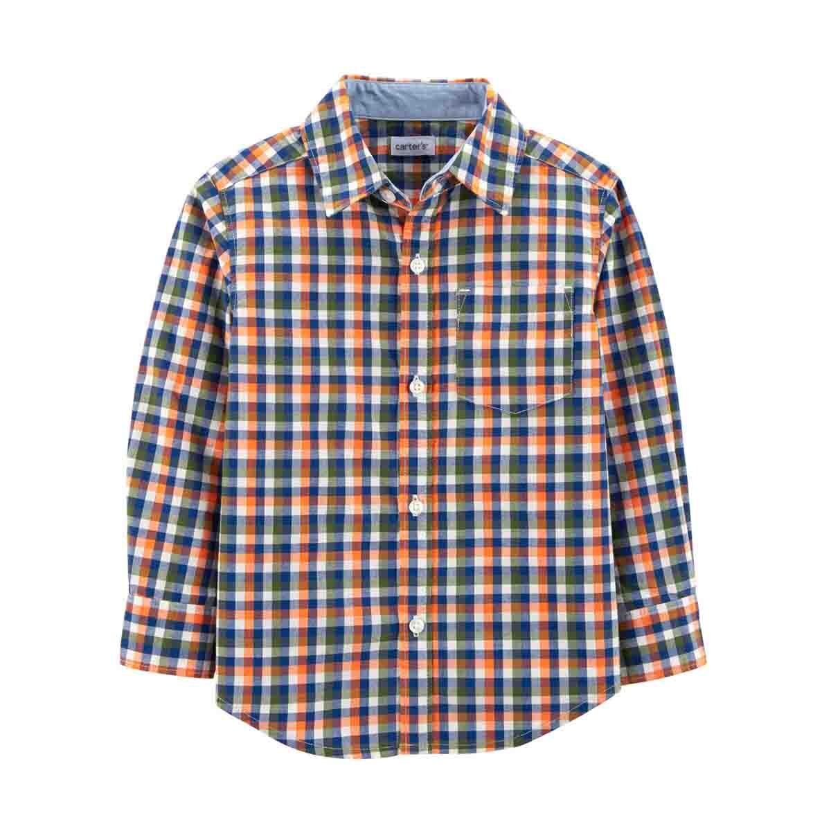 Camisa Manga Larga Multicolor Carters