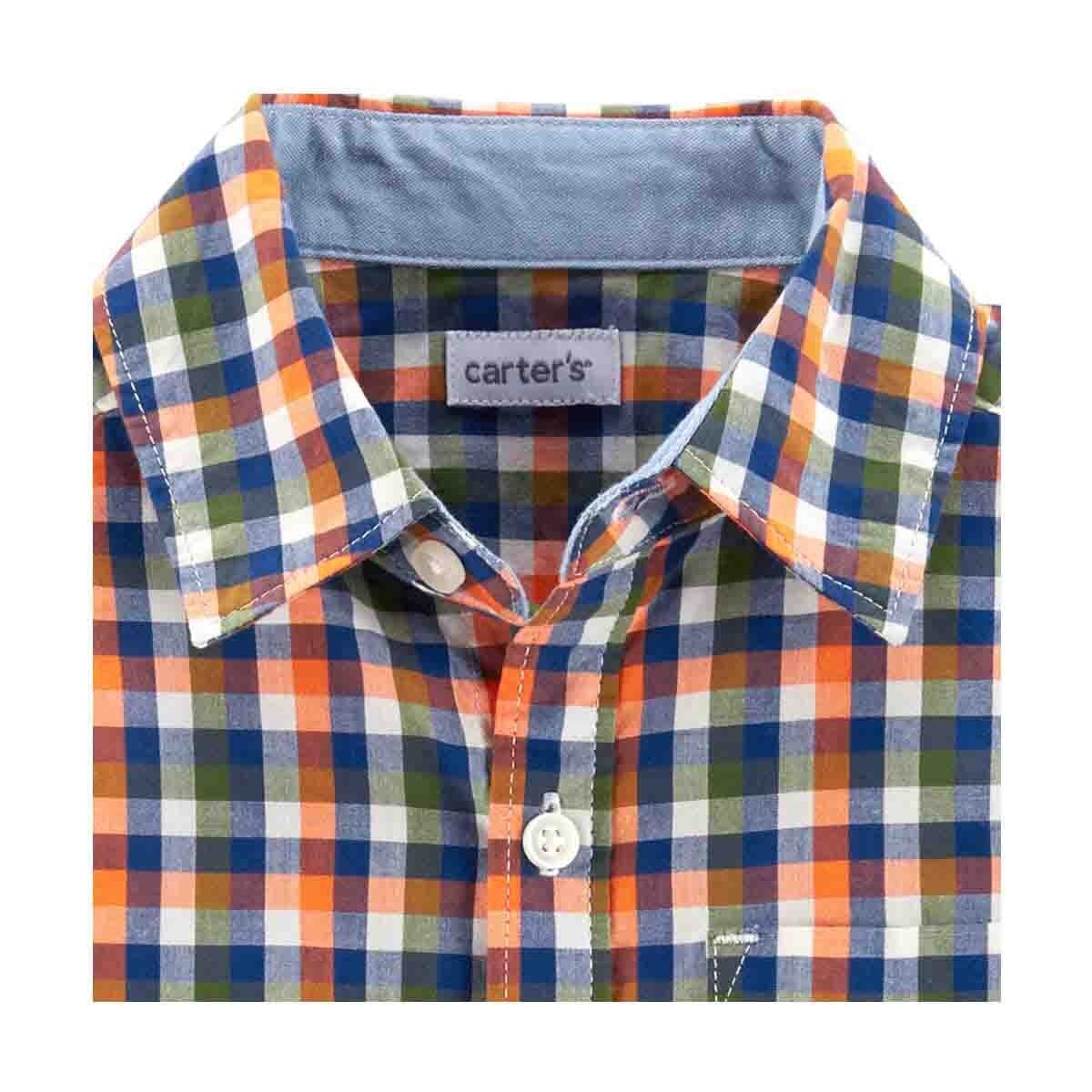 Camisa Manga Larga Multicolor Carters