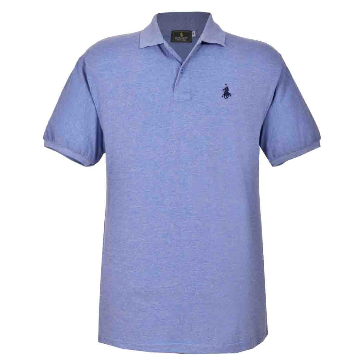 Playera Polo Manga Corta Jaspe Rey Polo Club para Caballero