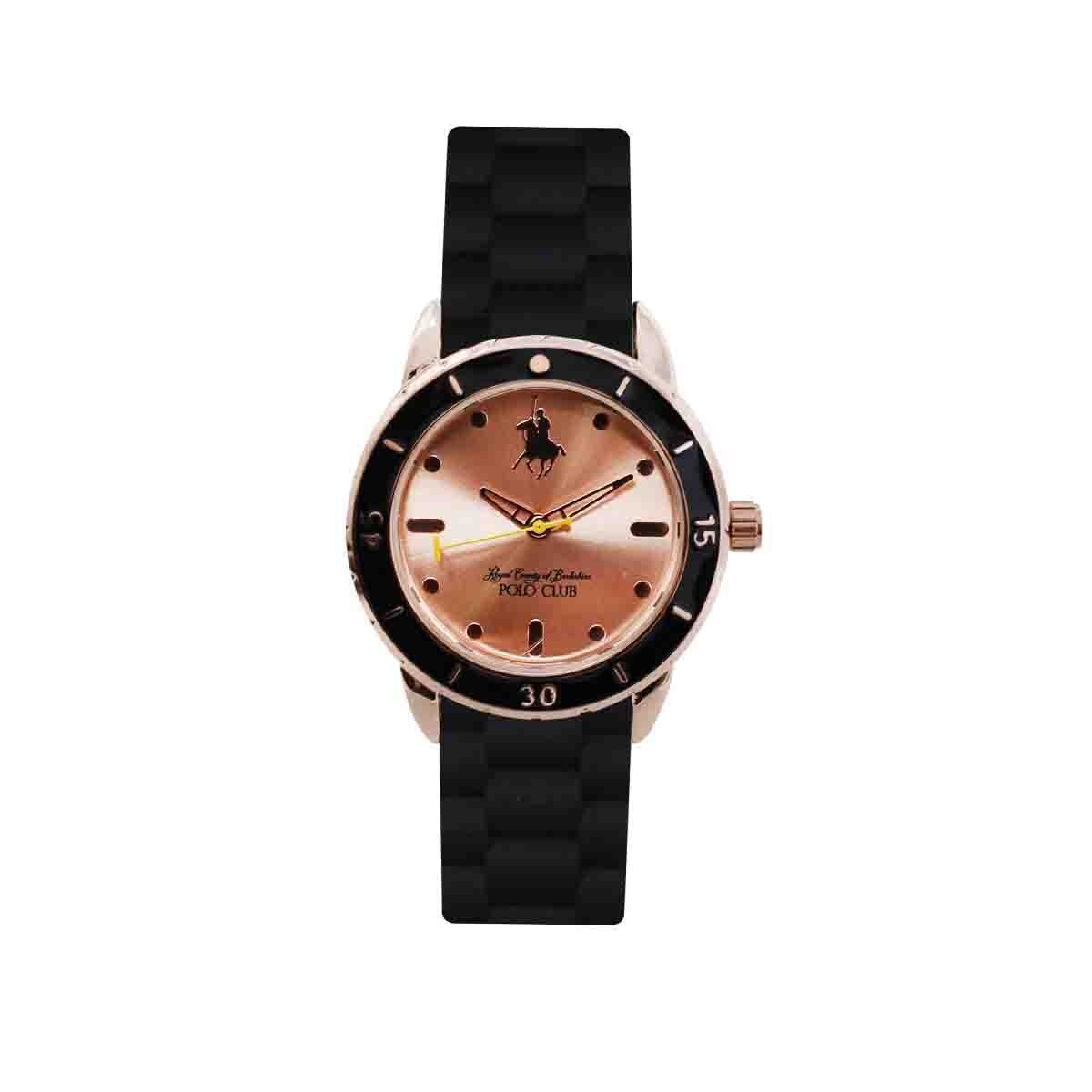 Reloj para dama royal color negro polo club - Sears