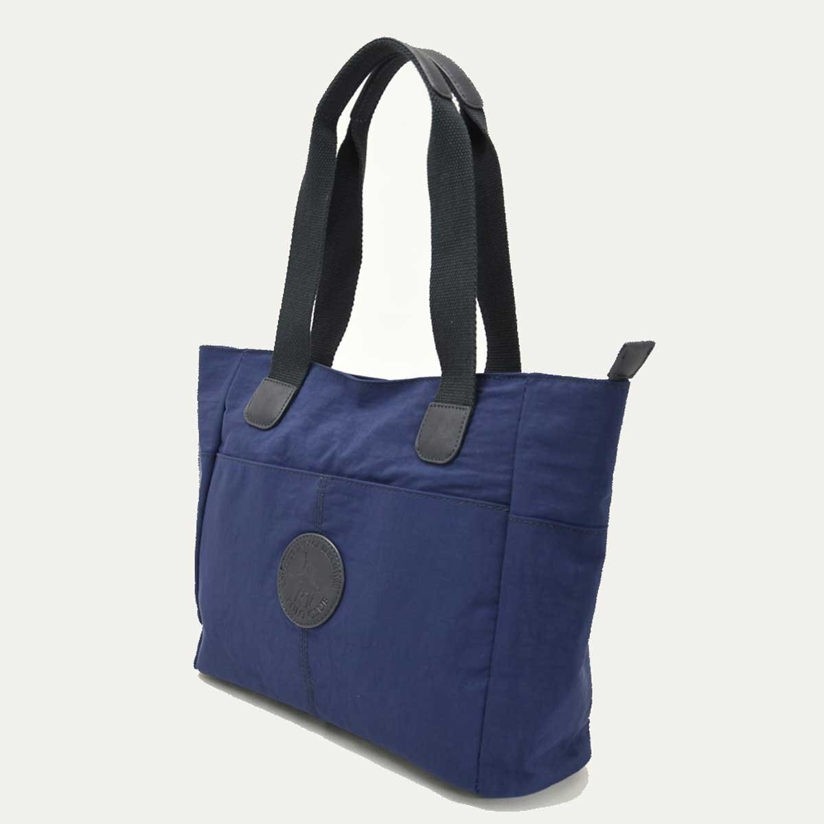 Bolsa Azul Tipo Tote Bolsillos al Frente Polo Club