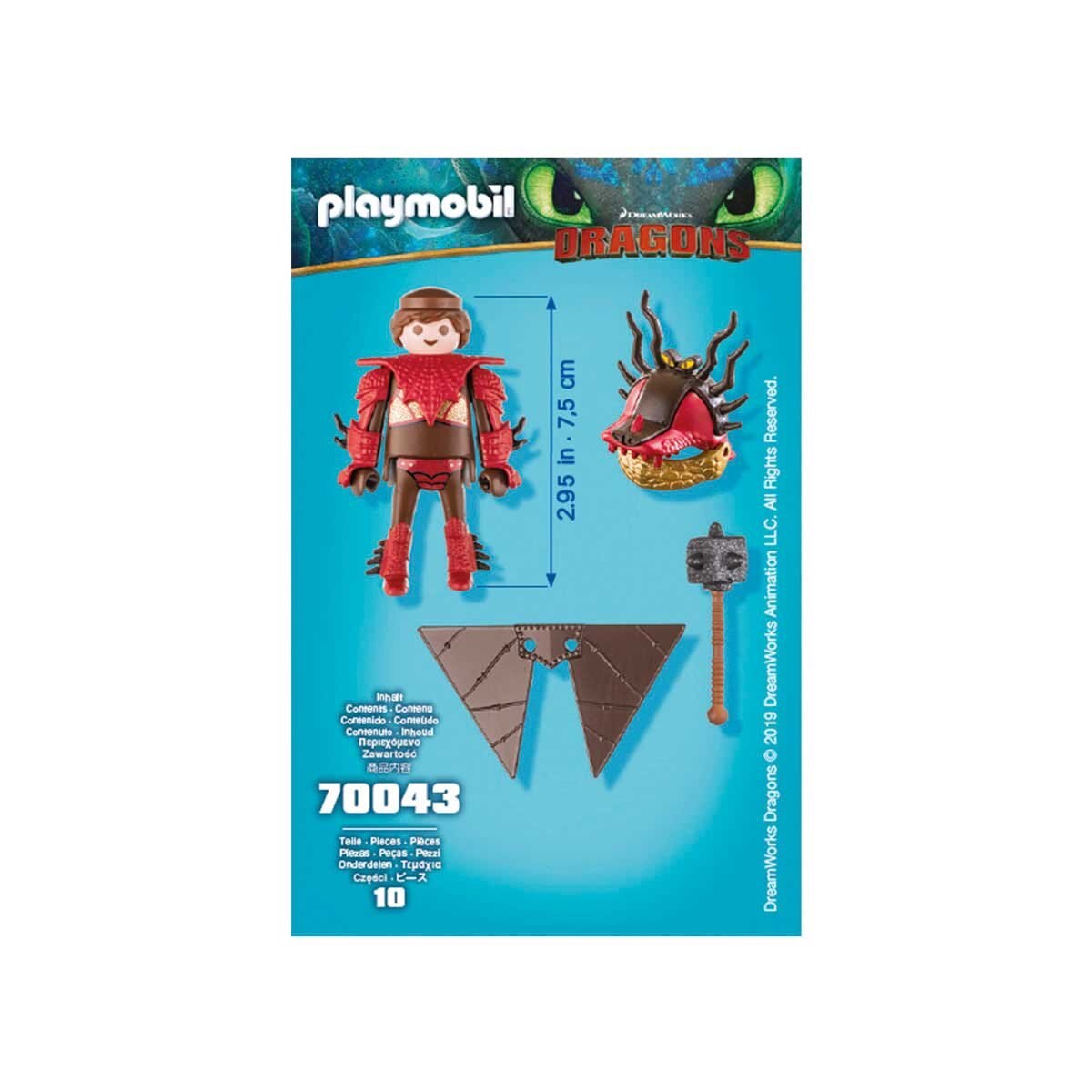 Patán Mocoso con Traje Volador Playmobil