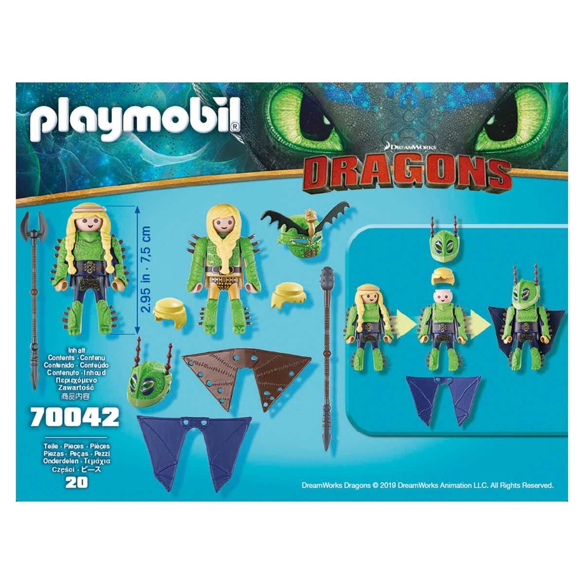 Brutacio Y Brutilda con Traje Volador Playmobil