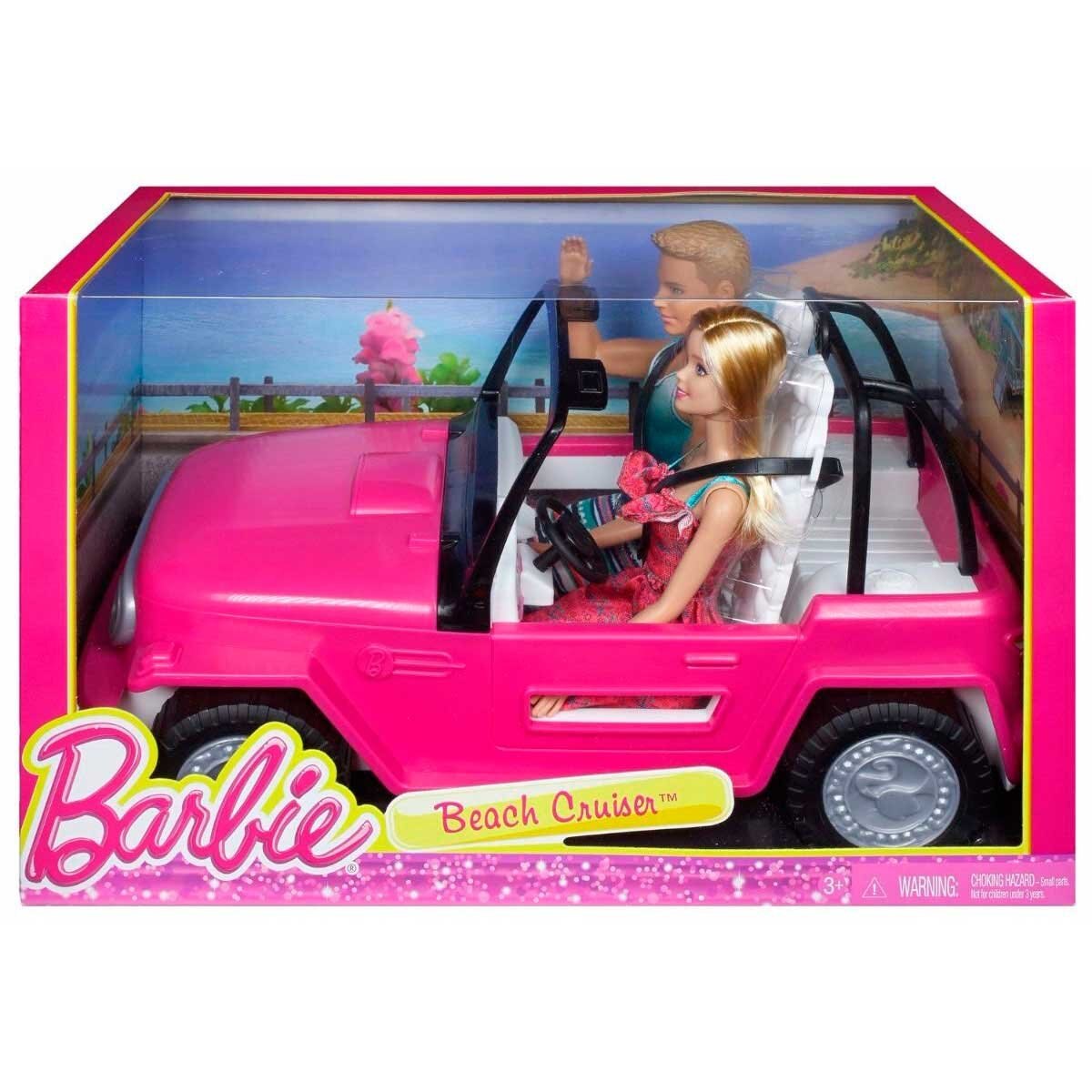 Barbie Auto de Playa Mattel