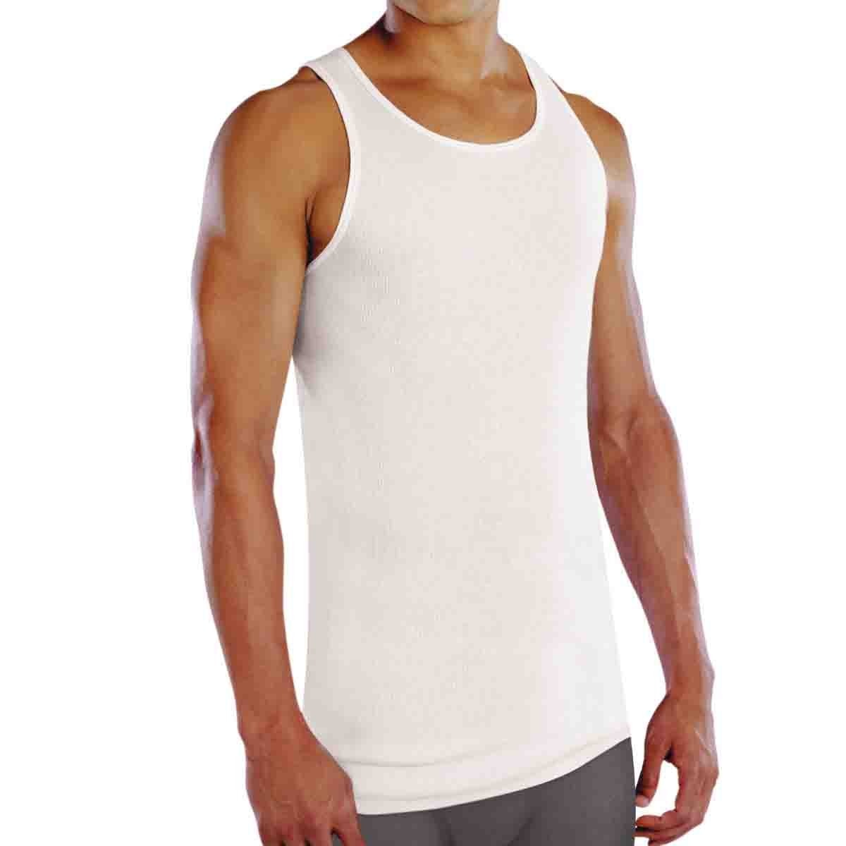 Camiseta Atlética de Algodón Premium Ultra Suave Blanco para Hombre. Paquete de 3 Fruit Of The Loom