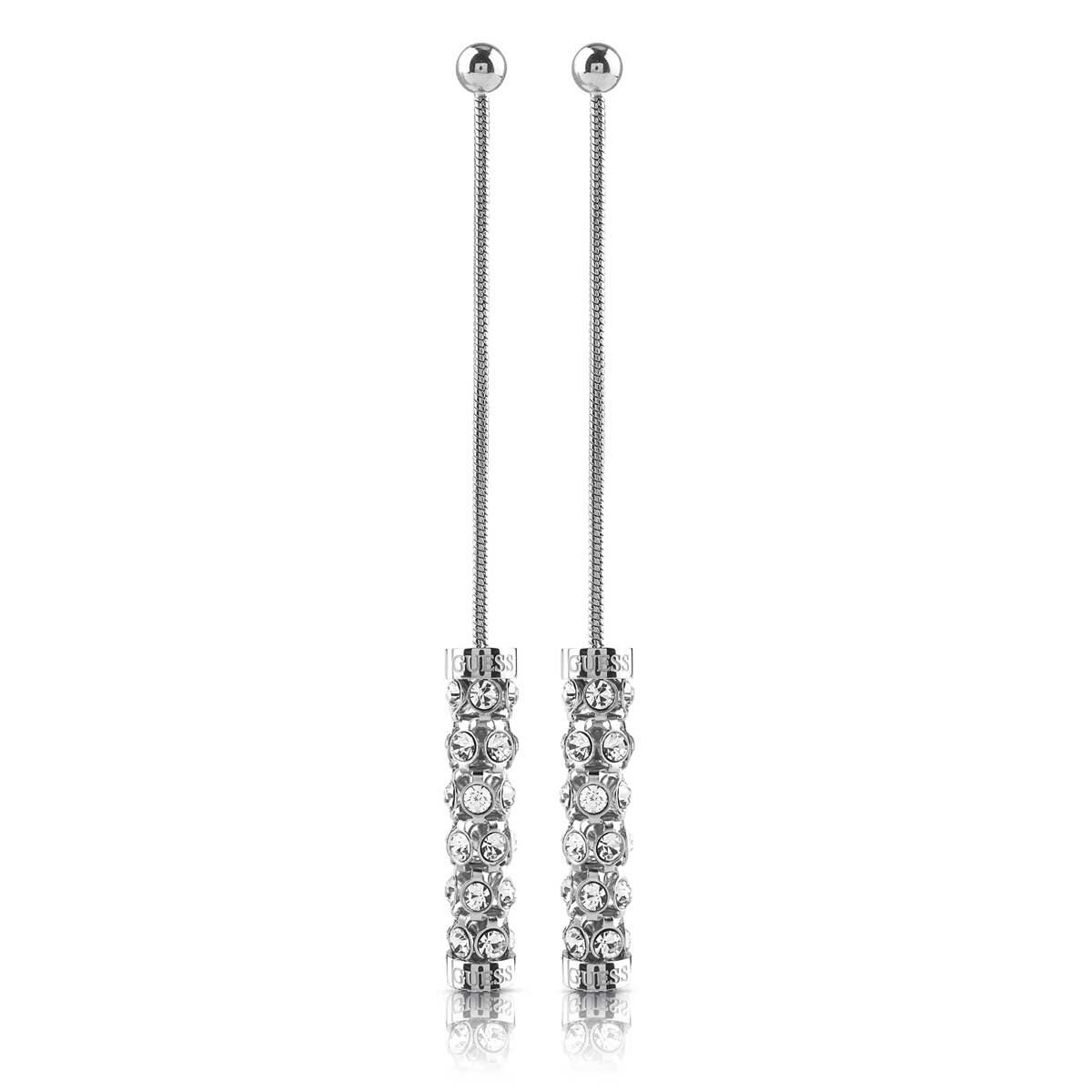Aretes Largos Glitter Girl Guess