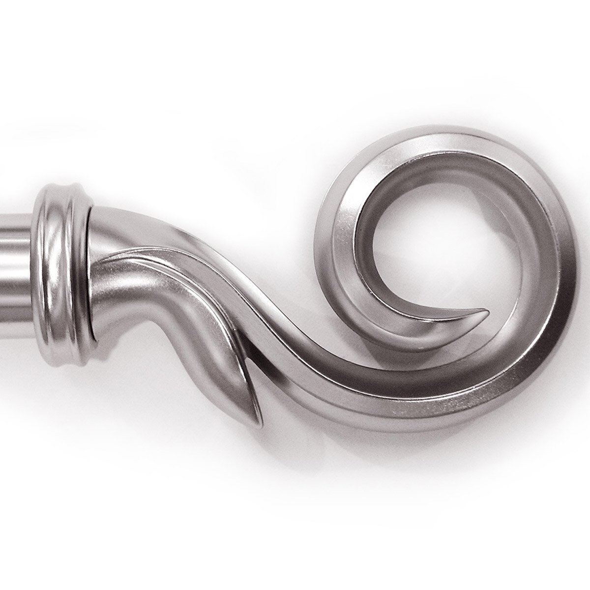 Cortinero Coordinado Scroll Plata 2.5 Cm 1.83-3.66, Levolor
