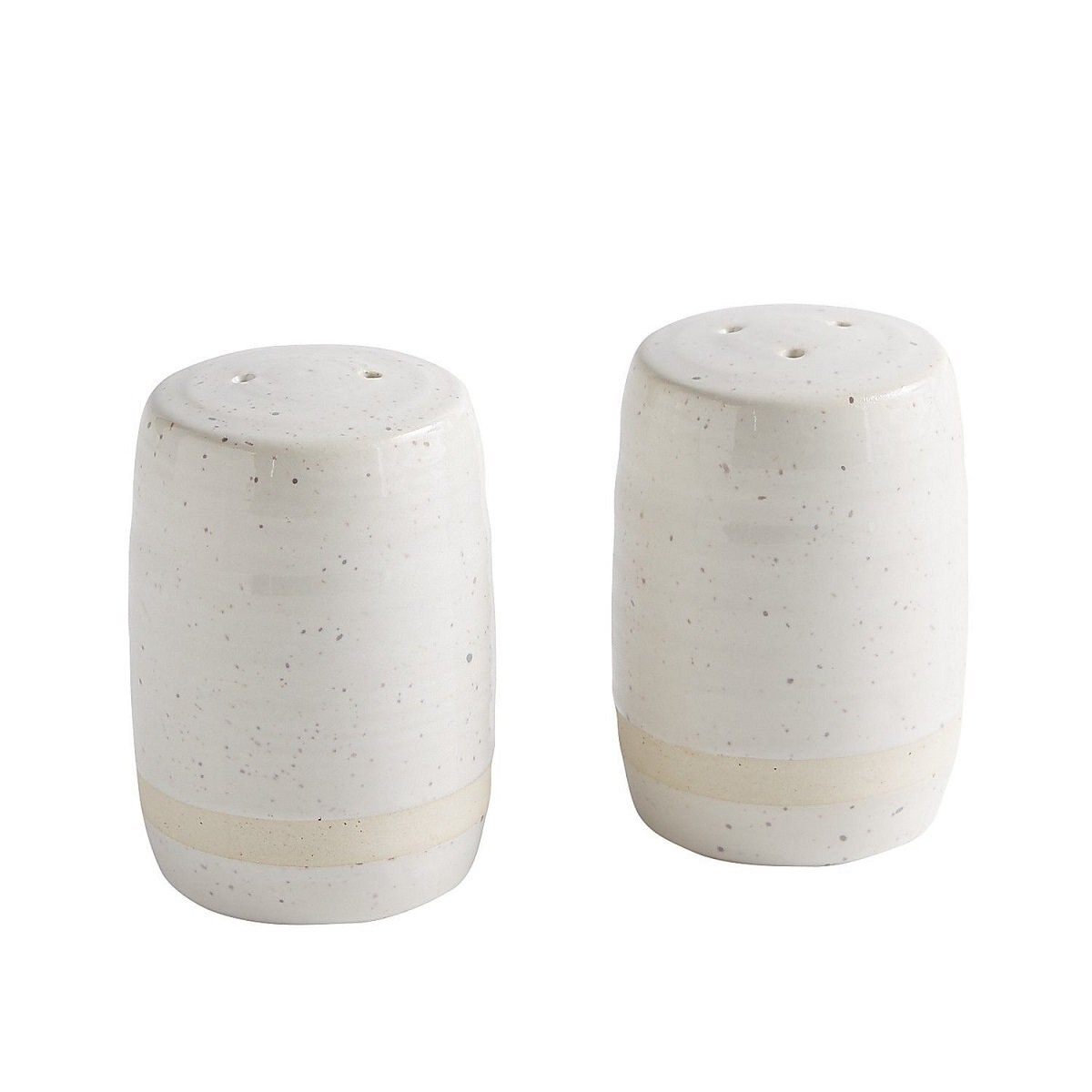 Salero Y Pimentero Cream Speckled Pier 1 Imports