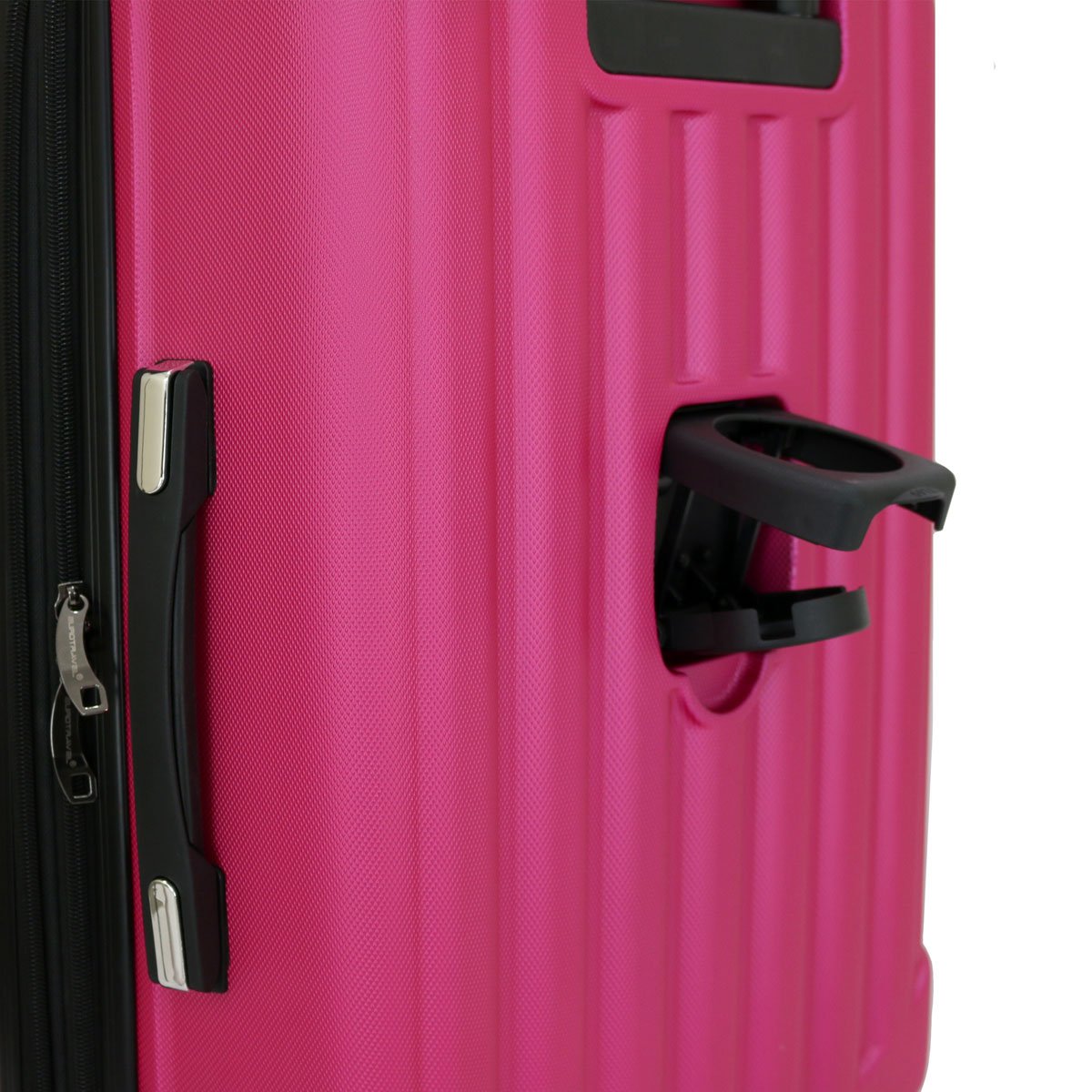 Maleta Portavaso 28" Expandible Rosa Eurotravel