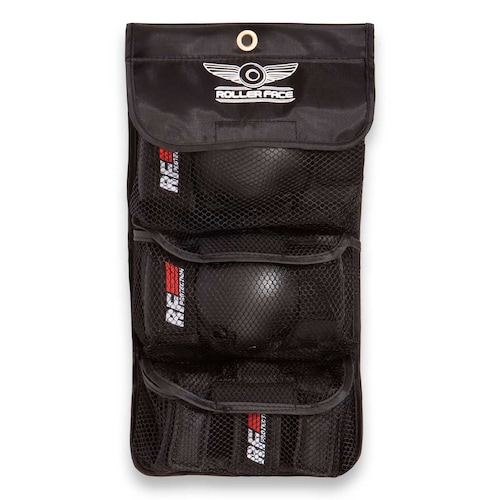 Protectores Negro Rollerface  - Mediano