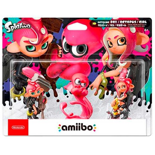Amiibo Octoling 3 Pack Nintendo