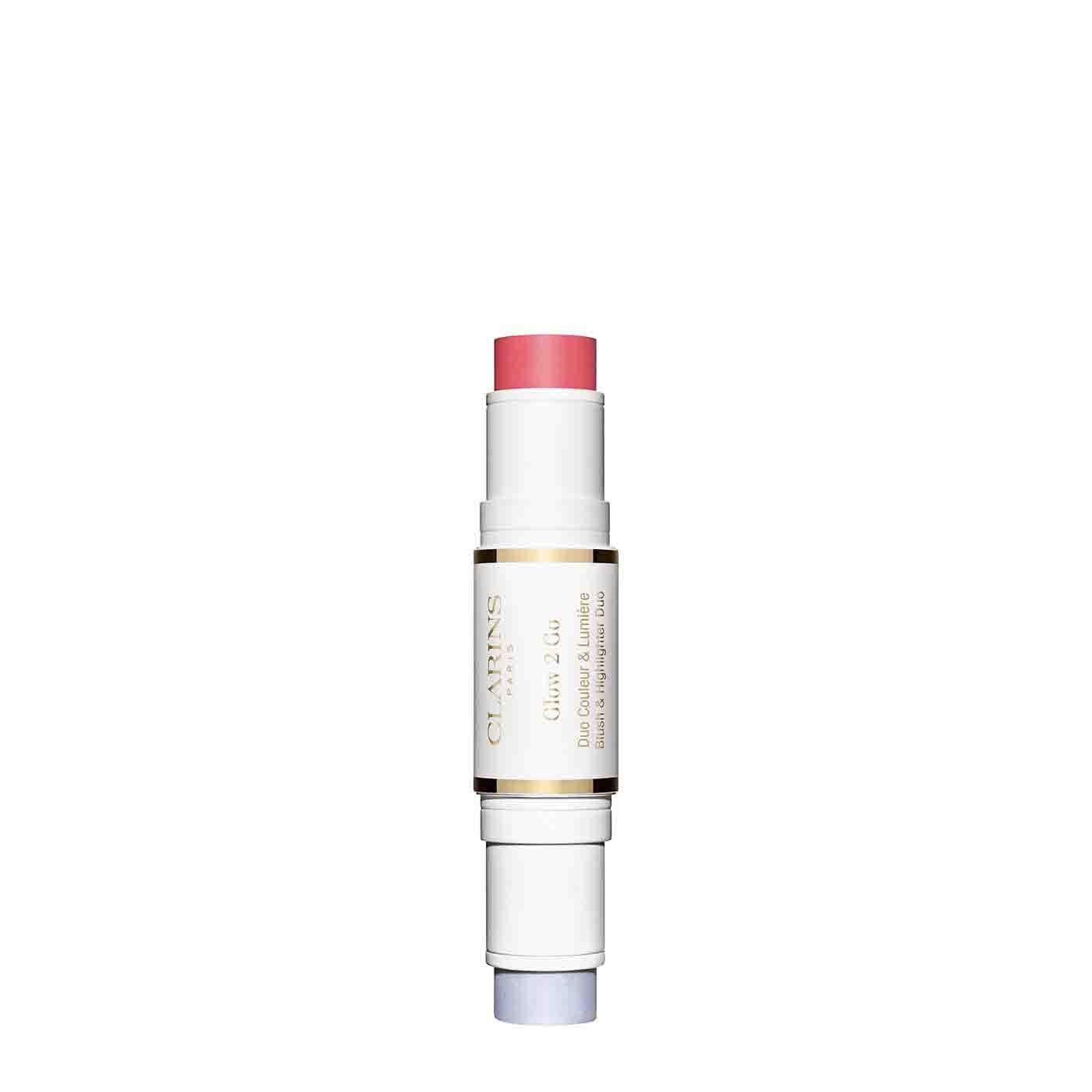 Blush e Iluminador Clarins Glow 2 Go 01