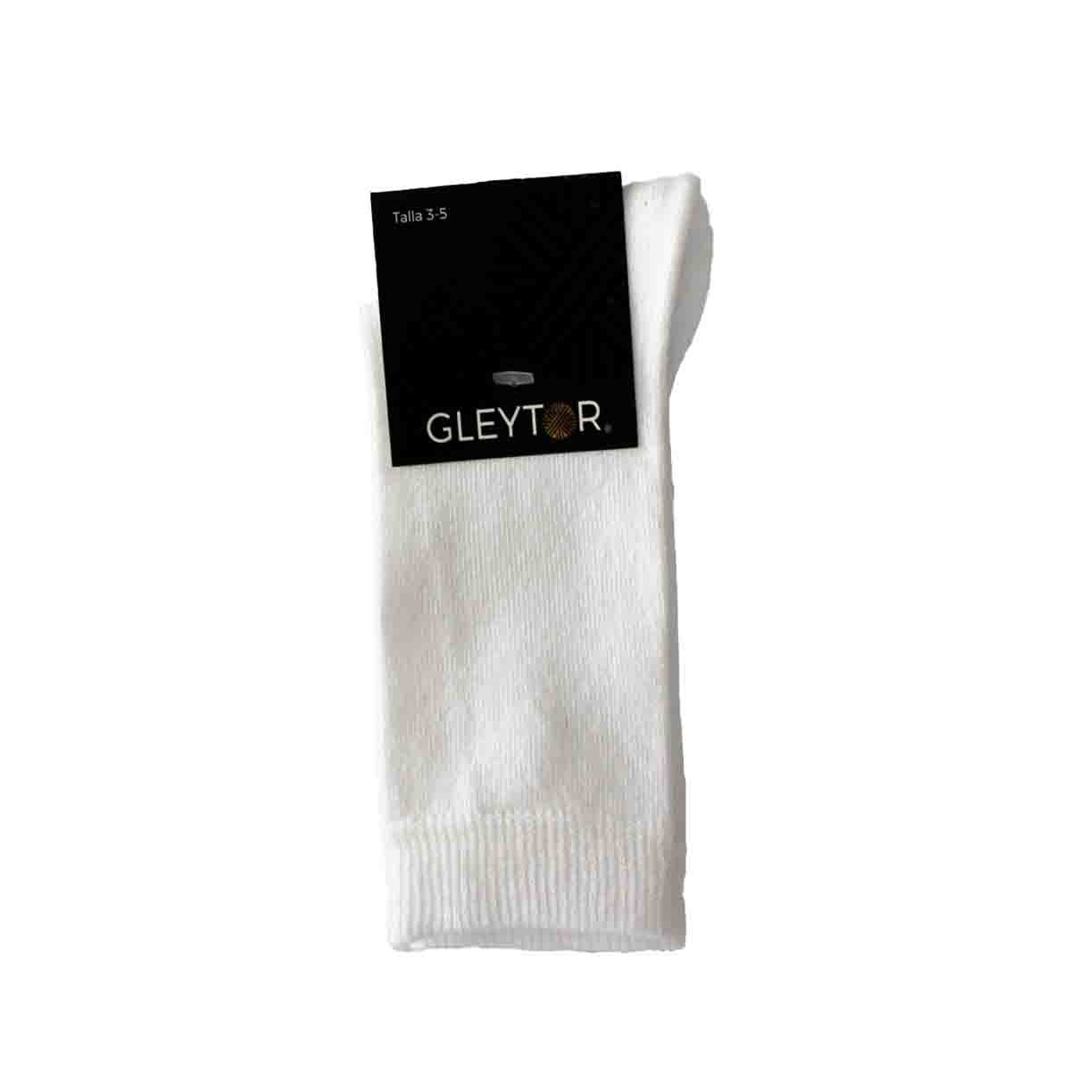 Calcetín Liso de Algodón 3Pack Gleytor para Niño
