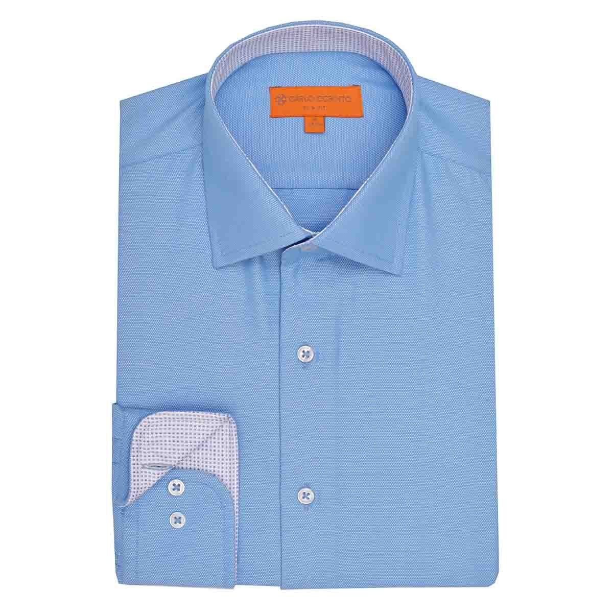 Camisa de Vestir Slim Fit Carlo Corinto